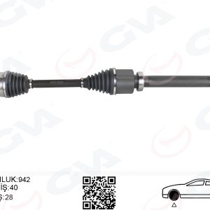 ÖN AKS KOMPLE SAĞ FORD MONDEO IV 2.0 TDCI 07 14 AG913B436JC-AG913B436JD-1827181