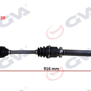ÖN AKS KOMPLE SAĞ FIESTA V 1.4 TDCI 02 08 FUISON 1.4 TDCI FIESTA VII 08 12 1.25-1.4TDCI- 1..5 TDCI-1.6 TDCI 916mm