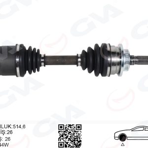 ON AKS KOMPLE SOL FORD RANGER 2.5TD 02 07 MAZDA BT50 02 0 6 ABS LI 2M353B437AA-1339667
