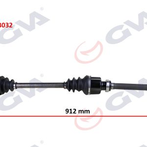 KOMPLE AKS SAĞ PEUGEOT P307 00 07 CITROEN C4 04 11 1.4-1.6 MANUEL ŞANZIMAN 912x25x22