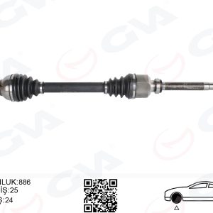 KOMPLE AKS ÖN SAĞ PSA 301 1.6 HDI 100 PS EURO 6 18-