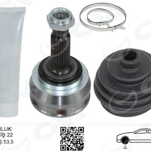 AKS KAFASI SETİ DIŞ SKODA FAVORIT 1.3 89-97 - FELICIA 1.3-1.6-1.9D 94-01