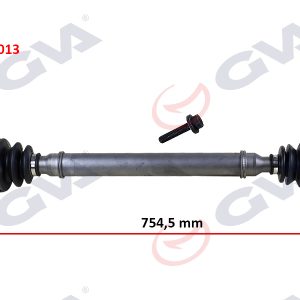KOMPLE AKS SAĞ CADDY-GOLF5-JETTA-PASSAT 1.9-2.0 TDİ 03-09 754.5mm