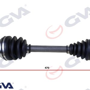 KOMPLE AKS SOL POLO V 9N 1.4 TDI 01-12 470mm MAN. 6Q0407271BS-6Q0407271DB-6Q0407271BE