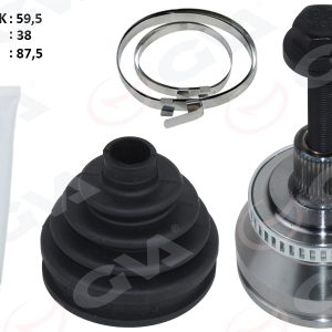 AKS KAFASI DIŞ A4 1.8 T-2.0 TDİ 00-08 BLB-BRE-BFB-BEX 1.8 T-2.0 TDİ 8E0498099C-8E0407305B-8E0498099E