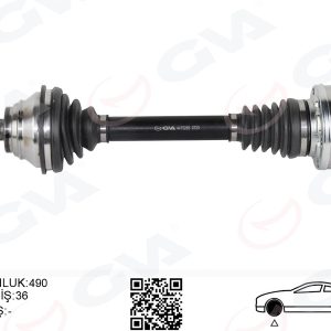 KOMPLE AKS ÖN SOL GOLF5-JETTA-CADDY-PASSAT 1.9 TDİ-2.0 TDİ 04- BKP-BKD-BLS-BKC-BXE 1.9 TDİ-2.0 TDİ 1K0407271EE-1K0407271NP