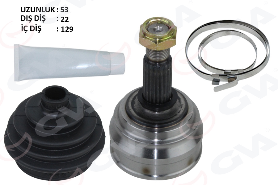 AKS KAFASI DIŞ CADDY-CLASSİC-GOLF3 1.9D 94-01 1Y-AEY 1.9 D