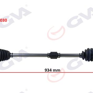 KOMPLE AKS SAĞ HYUNDAI ELANTRA 1.6L G4ED Benzinli 16v Otomatik vites 01-06 ABS li 25x25 - ABS 44 diş komple boy 934mm 495002D112-495002D113