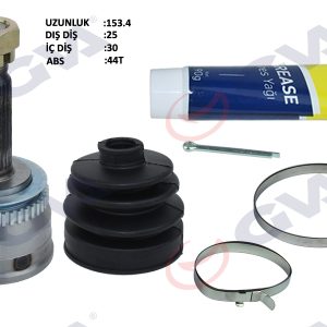 AKS KAFASI DIŞ HYUNDAI ELANTRA 1.6L G4ED Benzinli 16v Otomatik vites 01-06 ABS li 25x30x50 - ABS 44 diş