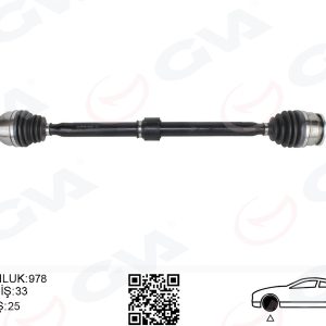 KOMPLE AKS SAĞ OPEL ASTRA K 1.4 TURBO M/T 15- 13367074-95522371