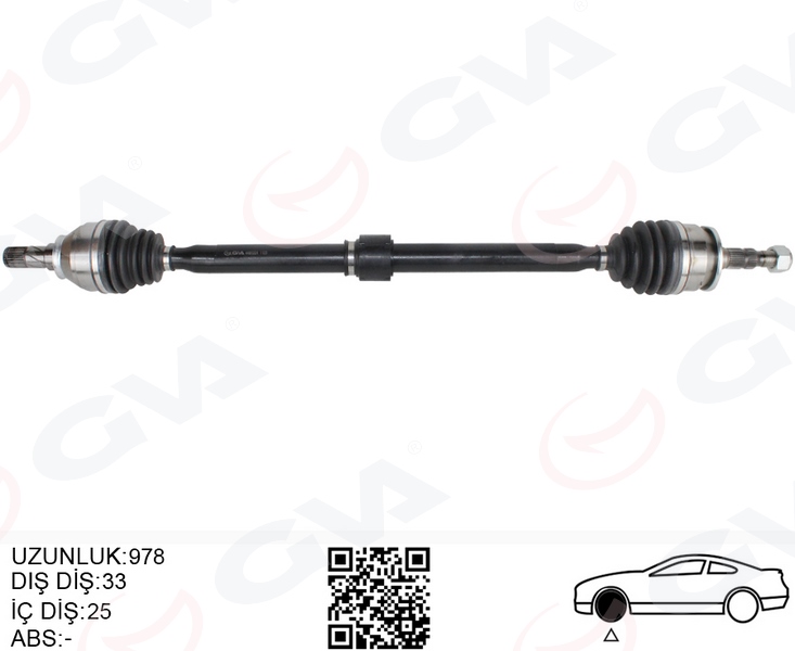 KOMPLE AKS SAĞ OPEL ASTRA K 1.4 TURBO M/T 15- 13367074-95522371