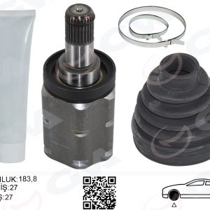 AKS KAFASI ON IC SOL BMW X5 E53 00 06