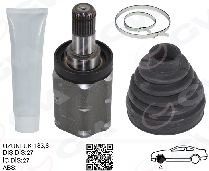 AKS KAFASI ON IC SOL BMW X5 E53 00 06