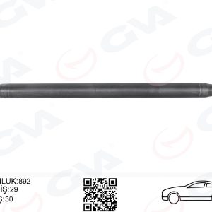 AKS MILI ARKA SAG KALIN UZUN 892mm MERCEDES SPRINTER B906 . VW CRAFTER 30-35-50 Z:29-30