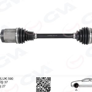 KOMPLE AKS ÖN SOL BMW X3 F25 X4 F26 590MM