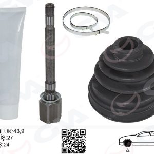 AKS MILI ÖN SAĞ DISCOVERY 3 L319 DISCOVERY 4 L319 R.R SPORT I L320 455MM TDB500100-LR047294-LR072070