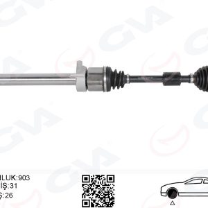 KOMPLE AKS ON SAG BMW F45 F48 MINI COUNTRYMAN F60 MINI CLUBMAN F54 903MM 31608626886