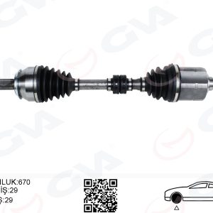 KOMPLE AKS SOL NISSAN QASHQAI 1.6L Dci R9M dizel J11 13- OTOMATİK VİTES