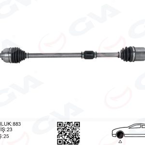 KOMPLE AKS SAĞ NISSAN MICRA 1.2-1.5DCI 03-10 OTOMATIK VITES K12 KASA 39100AY105