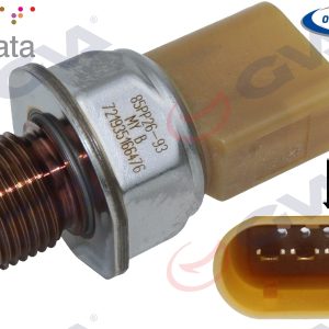 YAKIT BASINÇ SENSÖRÜ 3 FİŞ POLO-PASSAT-GOLF6-CADDY-A3 CAY-BKP-BKD 1.6/2.0TDI 03L906054A-03L906051-03L906054