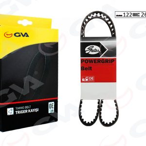 TRİGER KAYIŞI 122x265 VW CARAVELLA LT28 LT32 LT35 LT46 TRANSPORTER 2.5-2.4D-2.5D 10V 90 046109119E-074109119A