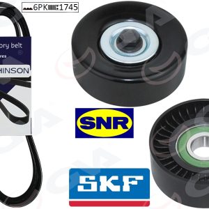 ALTERNATÖR GERGİ KİTİ TOURNEO CONNECT-TRANSİT CONNECT 1.8Dİ-TDCİ 07- KLİMALI 6PK1745 6H5Q6C301BA-1S4Q6A228AD-1118677