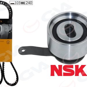 TRİGER KAYIŞ SETİ EKSANTRİK SETİ HONDA CIVIC 1.4L D14A4 D14A8 D14Z2 SOHC EL4 EJ9 MB2 kasa 96-01 1 KAYIŞ 1 RULMAN 103x240