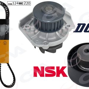 DEVİRDAİMLİ EKSANTRİK GERGİ KİTİ 124x220 BRAVA 1.2 16V-BRAVO I-II 1.2 -1.4-DOBLO 1.4-LINEA-PALIO 1.2 MAREA