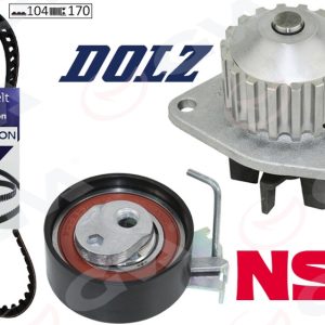 DEVİRDAİMLİ EKSANTRİK GERGİ KİTİ 104x170 206-207-306-307-BIPPER-PARTNER-BERLINGO-C2-NEMO-FIORINO 1.4