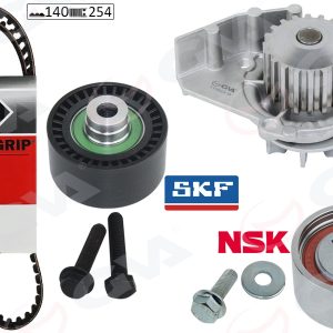 DEVİRDAİMLİ EKSANTRİK GERGİ KİTİ 140x254 P206-306-PARTNER-BERLINGO-JUMPY-SCUDO-COROLLA 1.9D 98 DW8