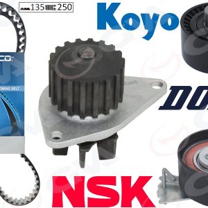 DEVİRDAİMLİ EKSANTRİK GERGİ KİTİ 135x254 P206-207-307-1007-C2-C3-C4 1.4 16V KFU ET3J4 0831.L5-0831.L4-0831.V0