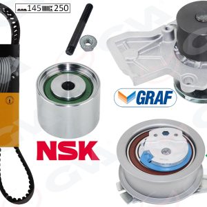 DEVİRDAİMLİ EKSANTRİK GERGİ KİTİ POLO-FABIA 14 IBIZA IV 15 A1 14 CUSA-CUSB-CYZA-CYZB 04L109119D-04B109244B-04L109243G