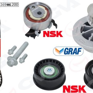 DEVİRDAİMLİ EKSANTRİK GERGİ KİTİ ASTRA F-CORSA B-VECTRA B 1.4i-1.6i-1.8i 16V X14XE-X16XEL-X18XE