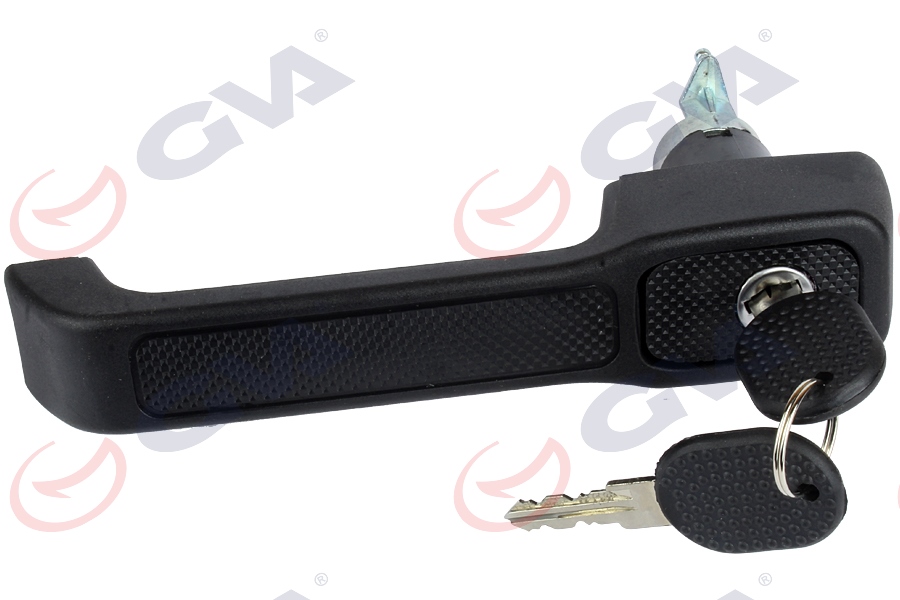 DIŞ KAPI KOLU ANAHTAR SETLİ ÖN SOL ANAHTAR DELİKLİ SİYAH DESENLİ UNO 89-95