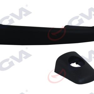 DIŞ KAPI KOLU KAPAKLI ÖN SOL SİYAH DESENLİ PARTNER-BERLINGO 08-16 -3008 207 06-12 9101.GE