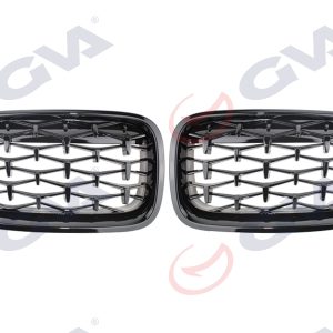 PANJUR SIYAH ÇERCEVE KENARLI PARLAK SET Z4 STYLE BMW F10 51137203649-650S1