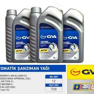 OTOMATİK ŞANZIMAN YAĞI ATF II 1 LT PLATINUM DEXRON II KIRMIZI