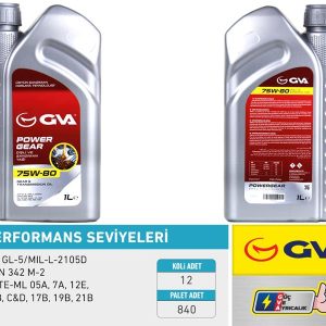 ŞANZIMAN YAĞI 75W80 1LT API GL-5