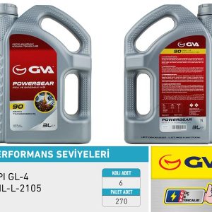 ŞANZIMAN YAĞI 90W API GL-4 3 LT