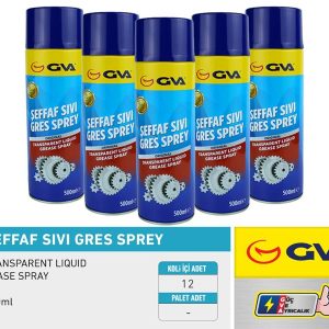 ŞEFFAF SIVI GRES SPREYİ 500 ml.