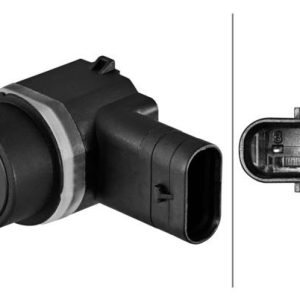 PARK YARDIM SİSTEMİ SENSÖRÜ.ARKA.ULTRASONİK SENSÖR.3-KUTUPLU.SİYAH.FORD CJ5T15C868AA