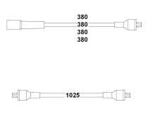 BUJİ BOBİN KABLOSU R9 SPRİNG 1.4 8V 91-96 7702252160