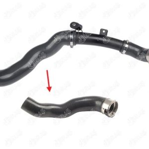 TURBO HORTUMU PLASTİK BORU HARİÇ OK İLE GÖSTERİLEN BÜYÜK HORTUM DACIA DOKKER MPV KE 1.3 TCe 130 KENE 19 144607725R