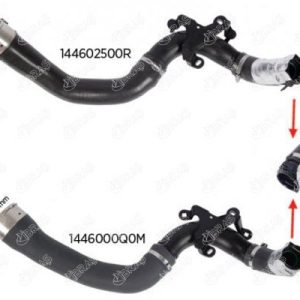 TURBO HORTUMU KÜÇÜK DACIA DOKKER-LODGY-DUSTER-CAPTUR-CLIO IV 1.2 TCE PLASTİK PARÇA HARİÇ 144602500R-144604208R