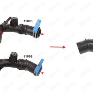 EGR BORUSU RENAULT MEGANE IV 15 CLIO V 19 EXPRESS 21 DACIA DUSTER II 17 1.5 Blue dCi K9K 147139148R