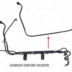 YAKIT BORUSU BRAKET HARİÇ EURO 5 DOBLO 1.3 D Multijet 10 51829339-51861081-52086587