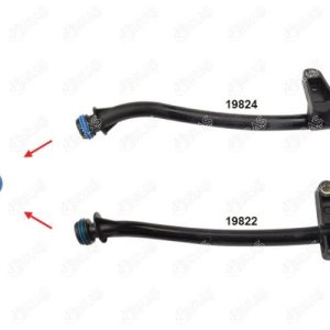 YAĞ SEVİYE ÇUBUĞU BORUSU CONTASIOK İLE GÖSTERİLEN CONTA FORD FIESTA JV TD 1.8 RTN-RTP-RTQ 00-03 7T1Q6K815AA-YS6Q6K815AC-1406186