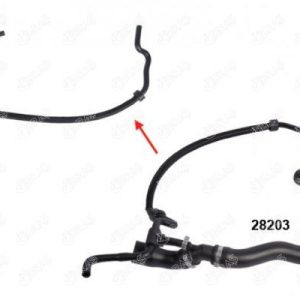 28203 RADYATÖR ÜST HORTUMUNUN -- İNCE UZUN HORTUMU -- VW LT35-VOLT 2.5 N171 2D0122101A