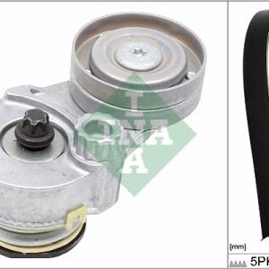 ALTERNATÖR GERGİ KİTİ 5PK1545 KAYIŞ ASTRA H-G-VECTRA C-ZAFIRA B 1.6 Z16XEP-XER-XE1-A16XER-LEL-LER 55350421-6340606 6340558-1340268-55350422-55556090