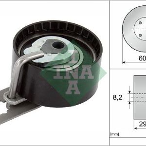 EKSANTRİK GERGİ RULMANI P206-207-307-308-407-PARTNER-BIPPER-FOCUS-FIESTA-JUMPY-XSARA 1.4HDI-1.6HDI 0829.88-0829.89-9400829889-1145947
